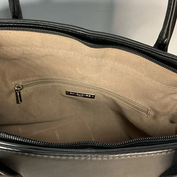 David Jones Vegan Leather Satchel Bag. - Picture 7 of 16